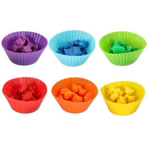 Misie edukacyjne gra nauka liczenia rozpoznawanie kolorów zestaw montessori rozwój zabawa 44el. Kik Sp. z o. o. Sp. k.