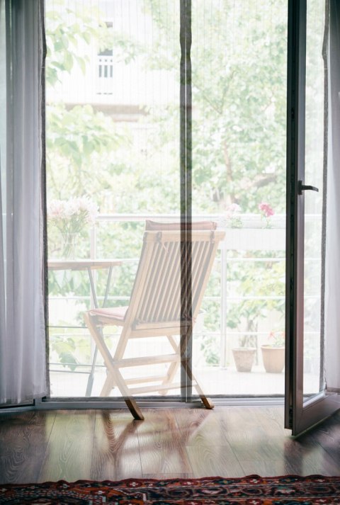 Moskitiera siatka magnetyczna na drzwi 160x230cm CZARNA Kik Sp. z o. o. Sp. k.