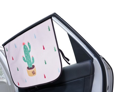 Osłona Zaslona szyby do auta kurtyna magnetyczna przeciwsłoneczna kaktus Kik Sp. z o. o. Sp. k.