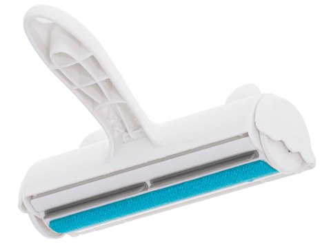 Szczotka wałek rolka do czyszczenia sierści z ubrań tapicerki biała niebieska Kik Sp. z o. o. Sp. k.