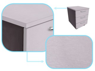 Folia okleina rolka aluminium imitująca stal metalic szczotkowana srebrna 1,52x30m Kik Sp. z o. o. Sp. k.