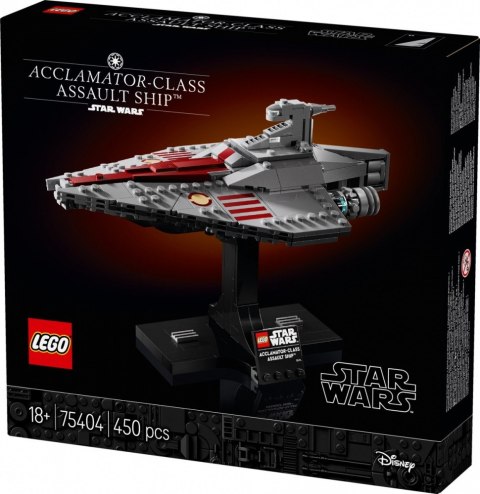 Klocki Star Wars 75404 Krążownik szturmowy typu Acclamator LEGO