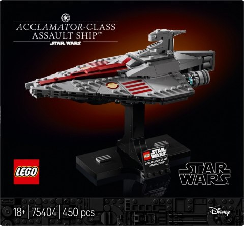 Klocki Star Wars 75404 Krążownik szturmowy typu Acclamator LEGO