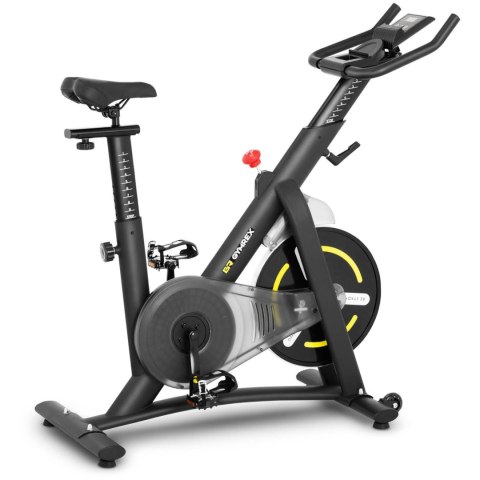 Rower spinningowy treningowy stacjonarny 13 kg LCD Gymrex GR-MG13 GYMREX