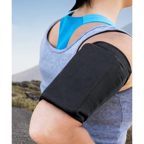 Opaska na ramię do biegania ćwiczeń fitness armband XL różowa HURTEL