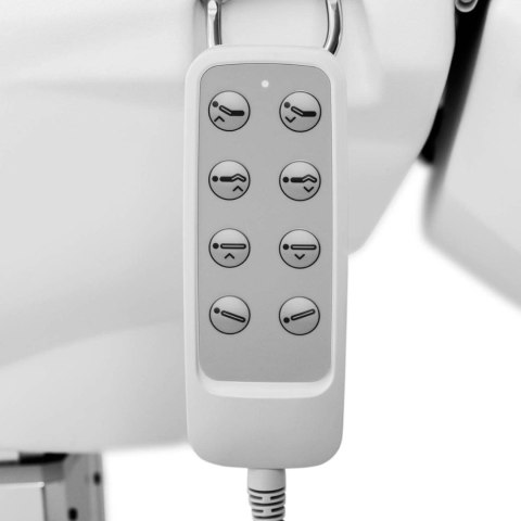 Fotel kosmetyczny do tatuażu masażu spa elektryczny PERDENONE - różowy Physa