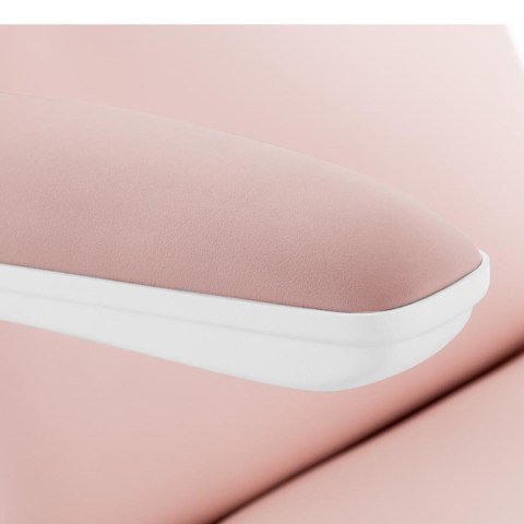 Fotel kosmetyczny do tatuażu masażu spa elektryczny PERDENONE - różowy Physa