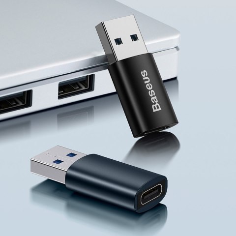 Przejściówka adapter USB 3.1 OTG do USB-C niebieski BASEUS