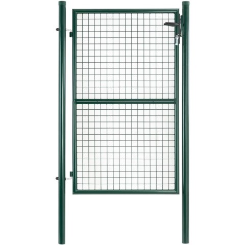 Brama furtka wejściowa ogrodowa ze stali 107.5 x 196 cm WIESENFIELD