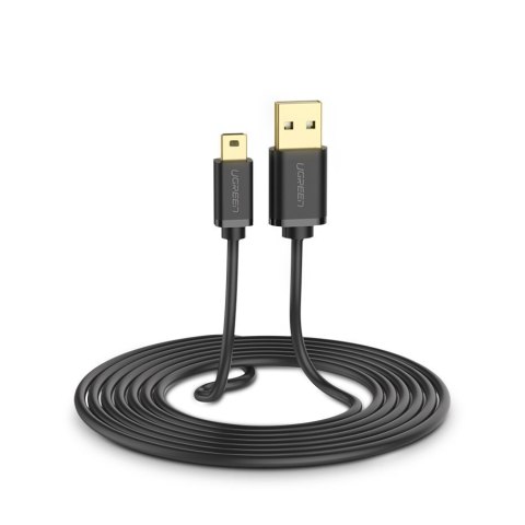 Kabel przewód USB - mini USB 480 Mbps 3m czarny UGREEN