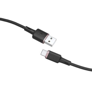 Kabel przewód USB - USB-C 3A 1.2m czarny ACEFAST