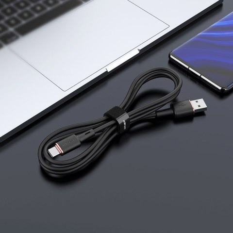 Kabel przewód USB - USB-C 3A 1.2m czarny ACEFAST