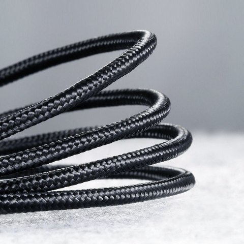 Kabel przewód w mocnym oplocie USB - USB-C QC 3.0 3A 2m szary UGREEN