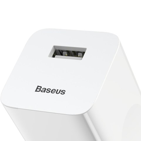 Ładowarka sieciowa zasilacz do kabla USB Quick Charge 3.0 biały BASEUS