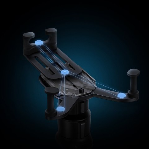 Uchwyt samochodowy na kratkę wentylacyjną nawiew Stable Series czarny BASEUS