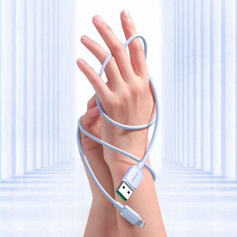 Kabel przewód do iPhone USB-A - Lightning 2.4A 1.2m niebieski JOYROOM