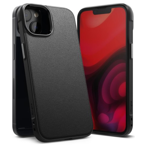 Mocne elastyczne etui na telefon iPhone 14 Plus 6.7" ONYX BLACK Ringke