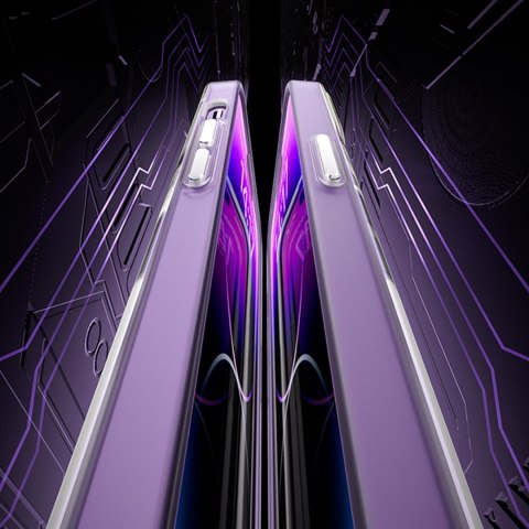 Magnetyczne etui iPhone 14 Pro MagSafe PQY Geek Series srebrne KINGXBAR