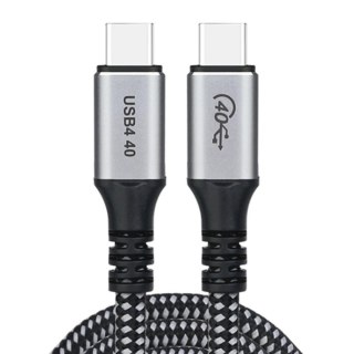 Kabel przewód USB-C 240W 8K 60Hz 1.2m czarny CHOETECH