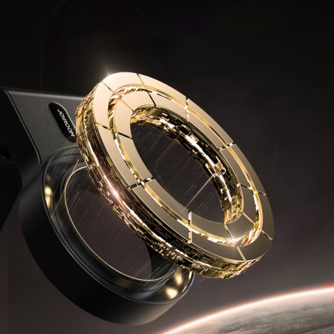 Uchwyt magnetyczny na telefon podróżny do samolotu na stolik i oparcie czarny JOYROOM