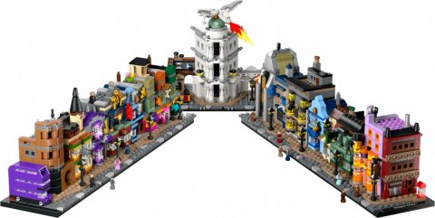 Klocki Harry Potter 76444 Magiczne sklepy na Ulicy Pokątnej LEGO
