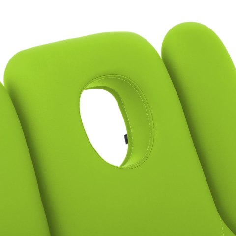 Łóżko stół kosmetyczny do masażu elektryczny 3 silniki 250 kg NANTES - jasnozielone Physa