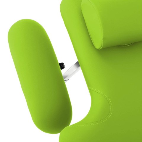 Łóżko stół kosmetyczny do masażu elektryczny 3 silniki 250 kg NANTES - jasnozielone Physa