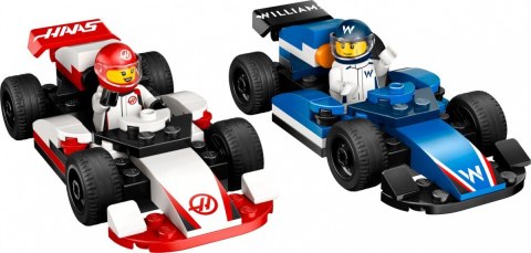 Klocki City 60464 F1 Bolidy Williams Racing i Haas F1 LEGO