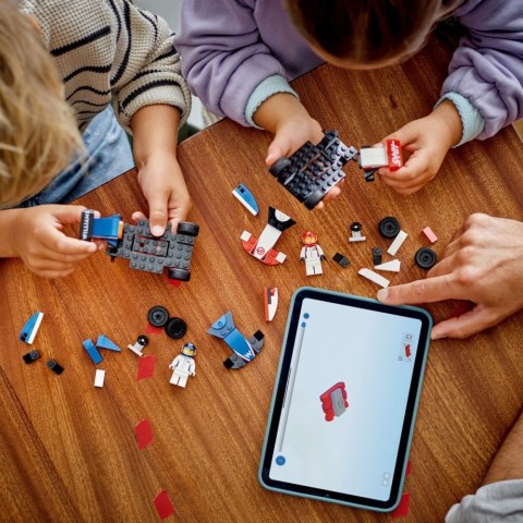 Klocki City 60464 F1 Bolidy Williams Racing i Haas F1 LEGO