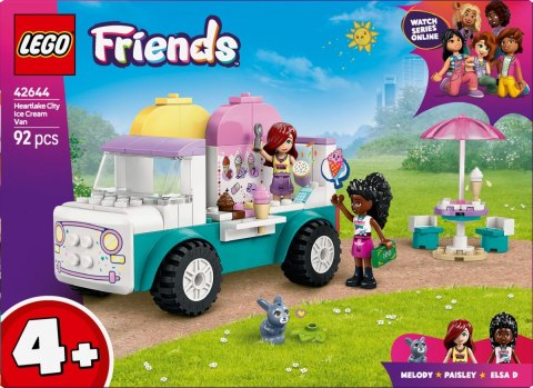 Klocki Friends 42644 Furgonetka z lodami w mieście Heartlake LEGO