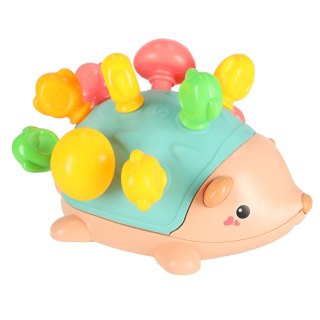 Jeżyk sensoryczny edukacyjny montessori wyjmowane kolce niebieski Kik Sp. z o. o. Sp. k.