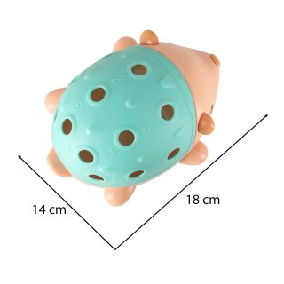 Jeżyk sensoryczny edukacyjny montessori wyjmowane kolce niebieski Kik Sp. z o. o. Sp. k.