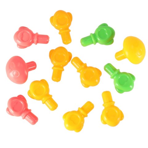 Jeżyk sensoryczny edukacyjny montessori wyjmowane kolce niebieski Kik Sp. z o. o. Sp. k.