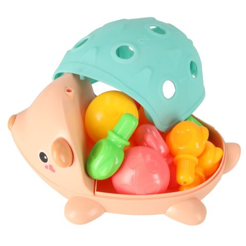 Jeżyk sensoryczny edukacyjny montessori wyjmowane kolce niebieski Kik Sp. z o. o. Sp. k.