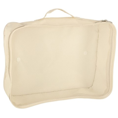 Organizery do walizki zestaw podróżny 8 sztuk akcesoria do przechowywania ubrań torby wodoodporne kosmetyczka worek na buty beżo Kik Sp. z o. o. Sp. k.