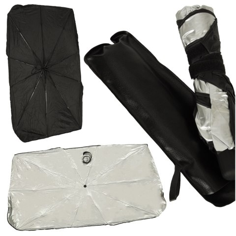 Parasol osłona przeciwsłoneczna na przednią szybę do samochodu auta mata składana UV 65x110cm Kik Sp. z o. o. Sp. k.