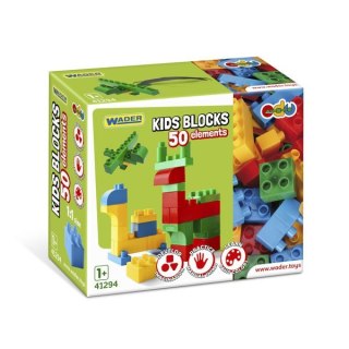 Klocki 50 elementów Kids Blocks Wader