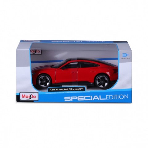 Model kompozytowy Audi RS E-tron GT 2022 czerwony 1/25 Maisto