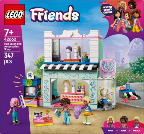 Klocki Friends 42662 Salon fryzjerski i sklep z ozdobami LEGO