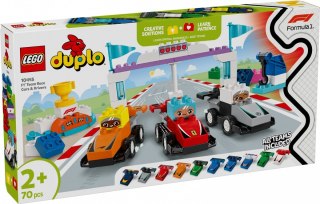 Klocki DUPLO 10445 Bolidy i kierowcy F1 LEGO