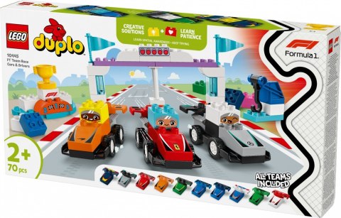 Klocki DUPLO 10445 Bolidy i kierowcy F1 LEGO