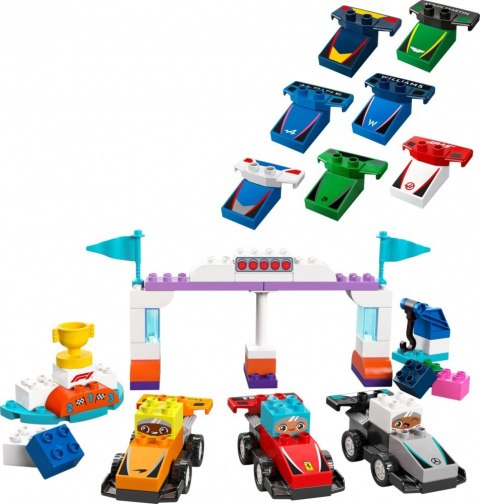 Klocki DUPLO 10445 Bolidy i kierowcy F1 LEGO