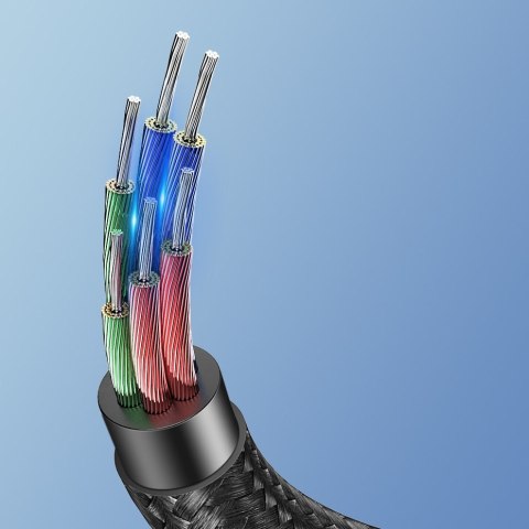 Przejściówka do słuchawek z Mini Jack 3.5 mm na USB-C 10cm - szary UGREEN