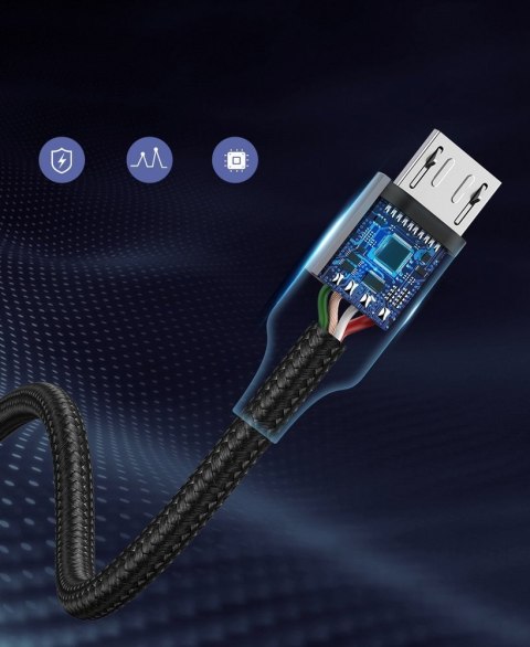 Kabel przewód USB - micro USB 1m szary UGREEN