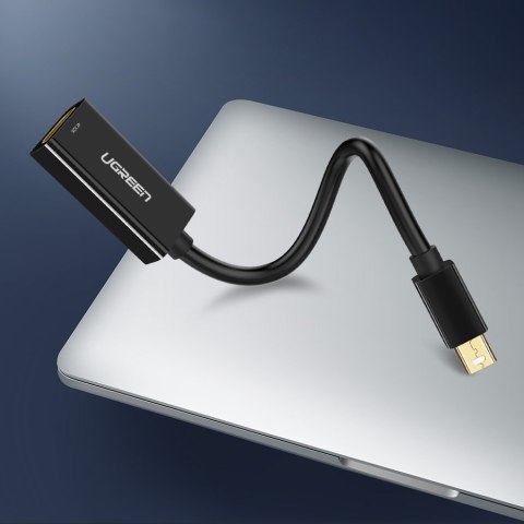 Adapter przejściówka FHD Mini DisplayPort (męski) na HDMI (żeński) biały UGREEN
