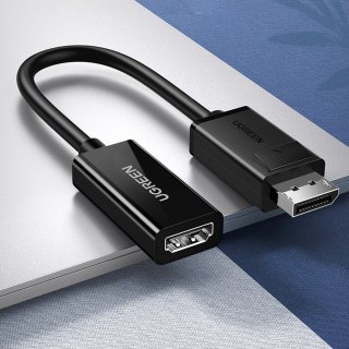 Adapter przejściówka z DisplayPort (męski) - HDMI (żeński) 4K 2K czarny UGREEN