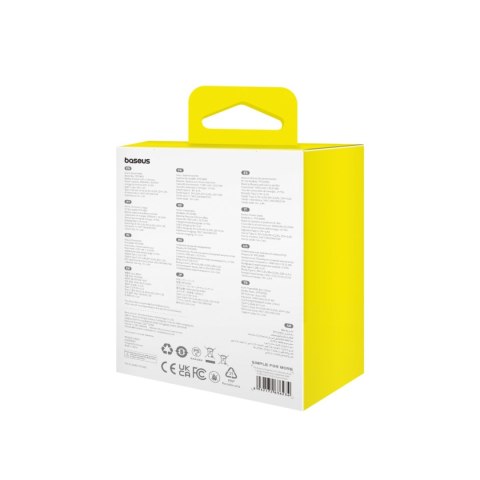 Mini powerbank 5000mAh 20W + kabel USB-C 20V / 3A niebieski BASEUS