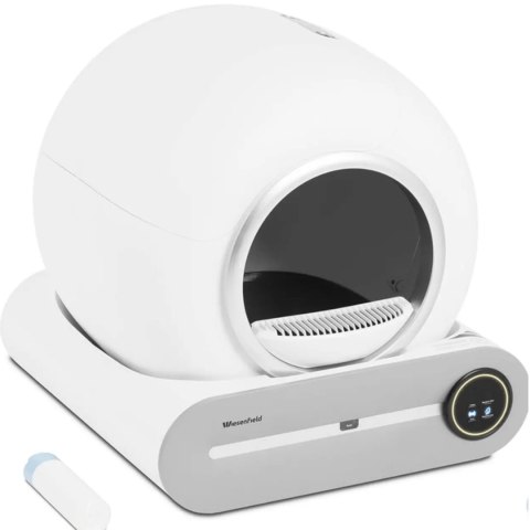 Kuweta dla kota samoczyszcząca ze sterylizacją plazmową sterowana aplikacją WIESENFIELD