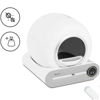 Kuweta dla kota samoczyszcząca ze sterylizacją plazmową sterowana aplikacją WIESENFIELD