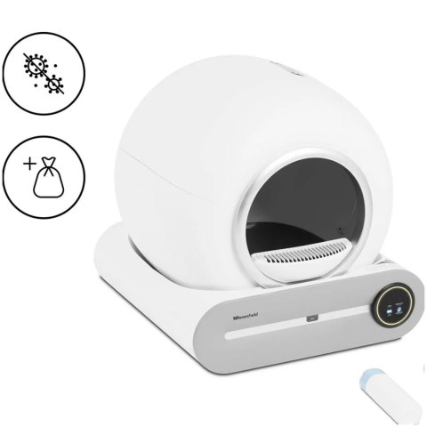 Kuweta dla kota samoczyszcząca ze sterylizacją plazmową sterowana aplikacją WIESENFIELD